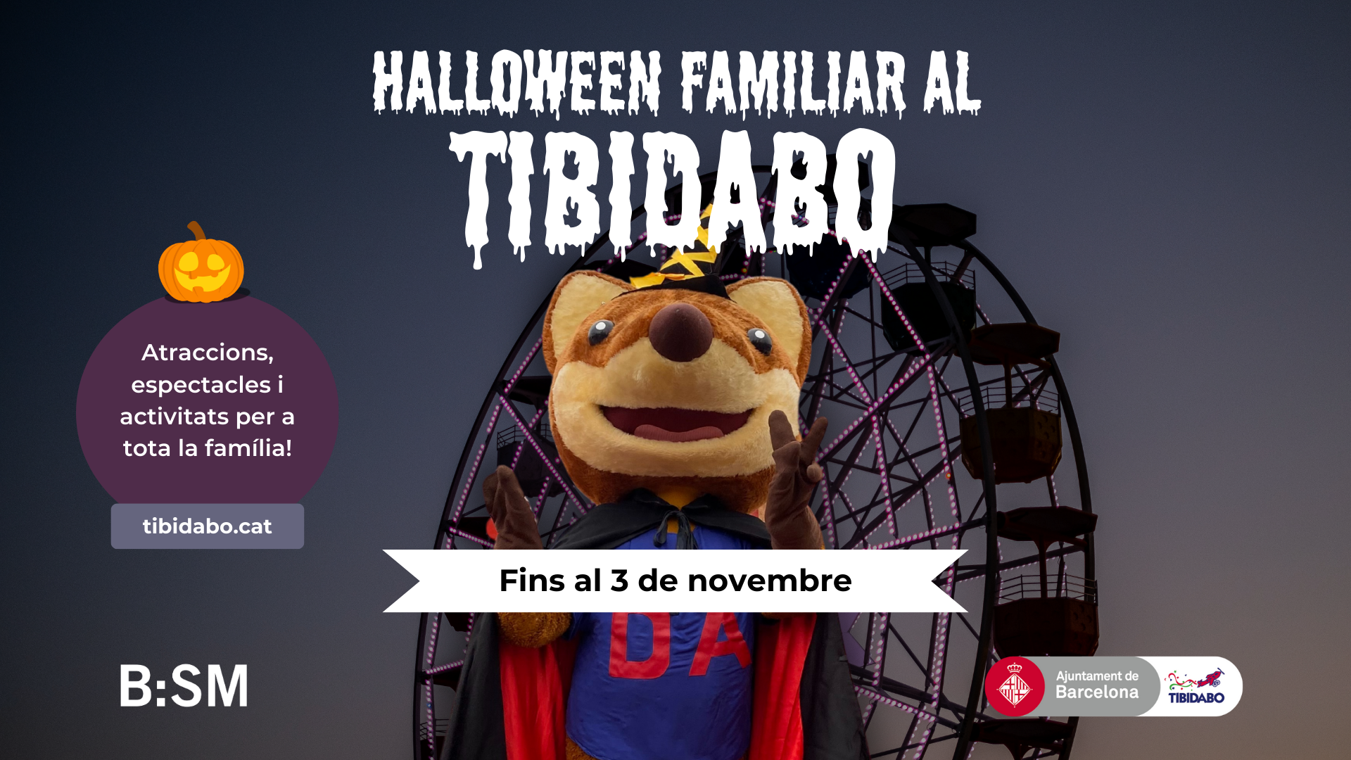 Tibidabo Halloween Barcelona 2024