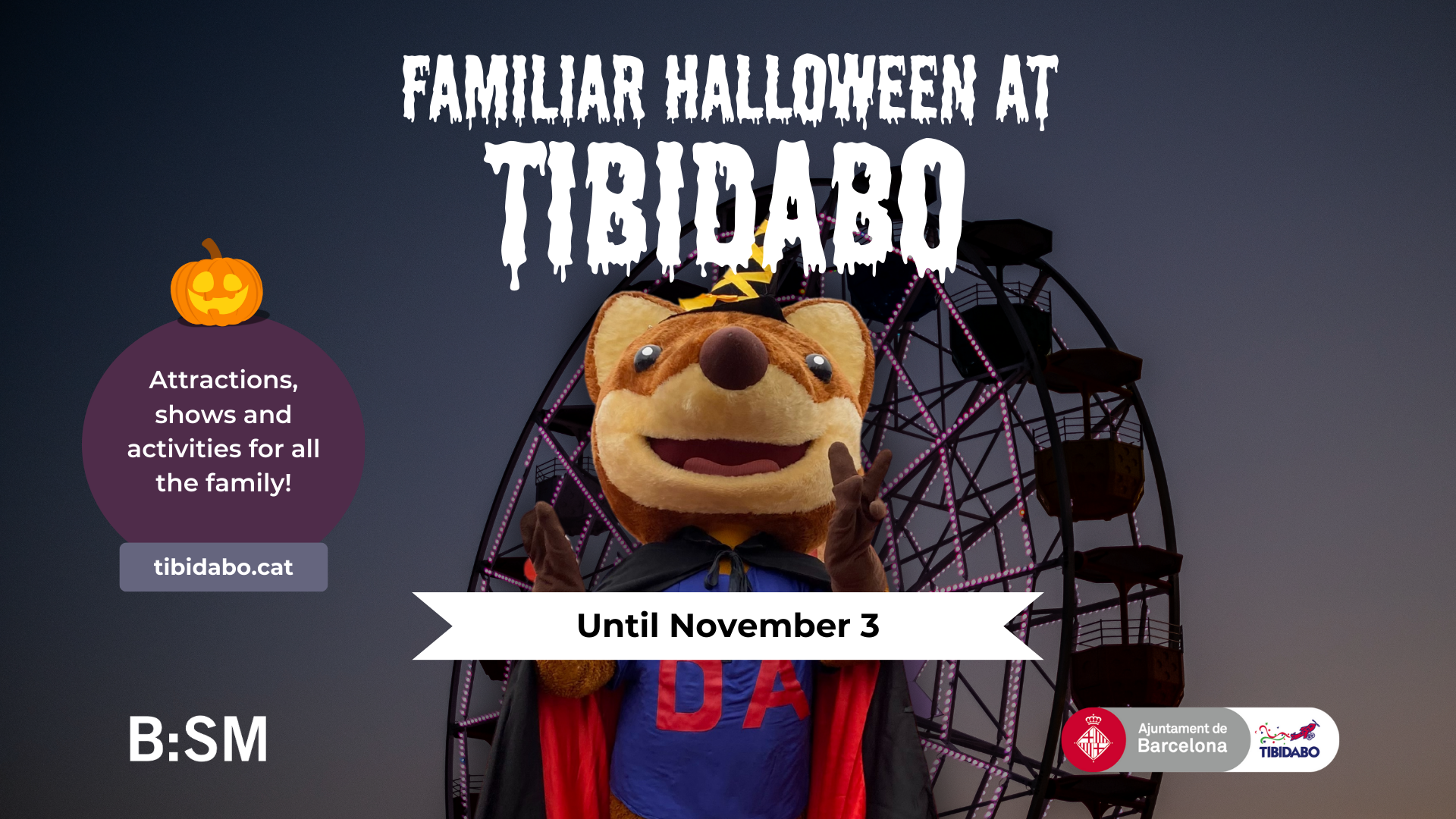 Tibidabo Halloween Barcelona 2024