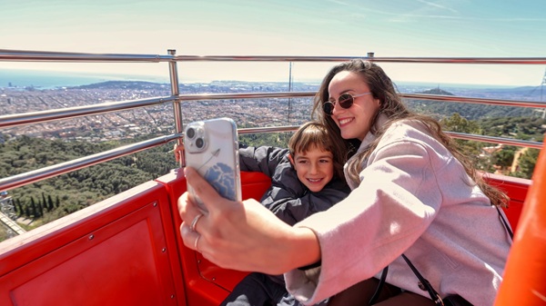 Tibidabo Àrea Panoràmica Barcelona Mirador