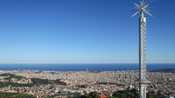 Tibidabo Àrea Panoràmica Barcelona Mirador
