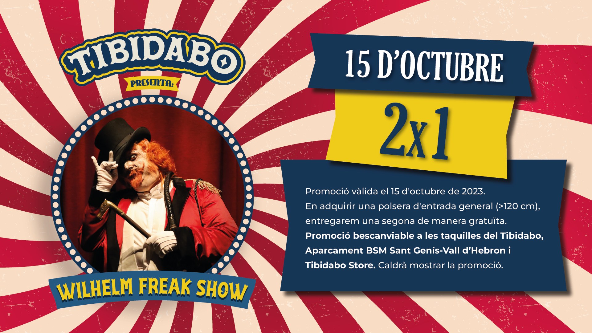 Tibidabo 2x1