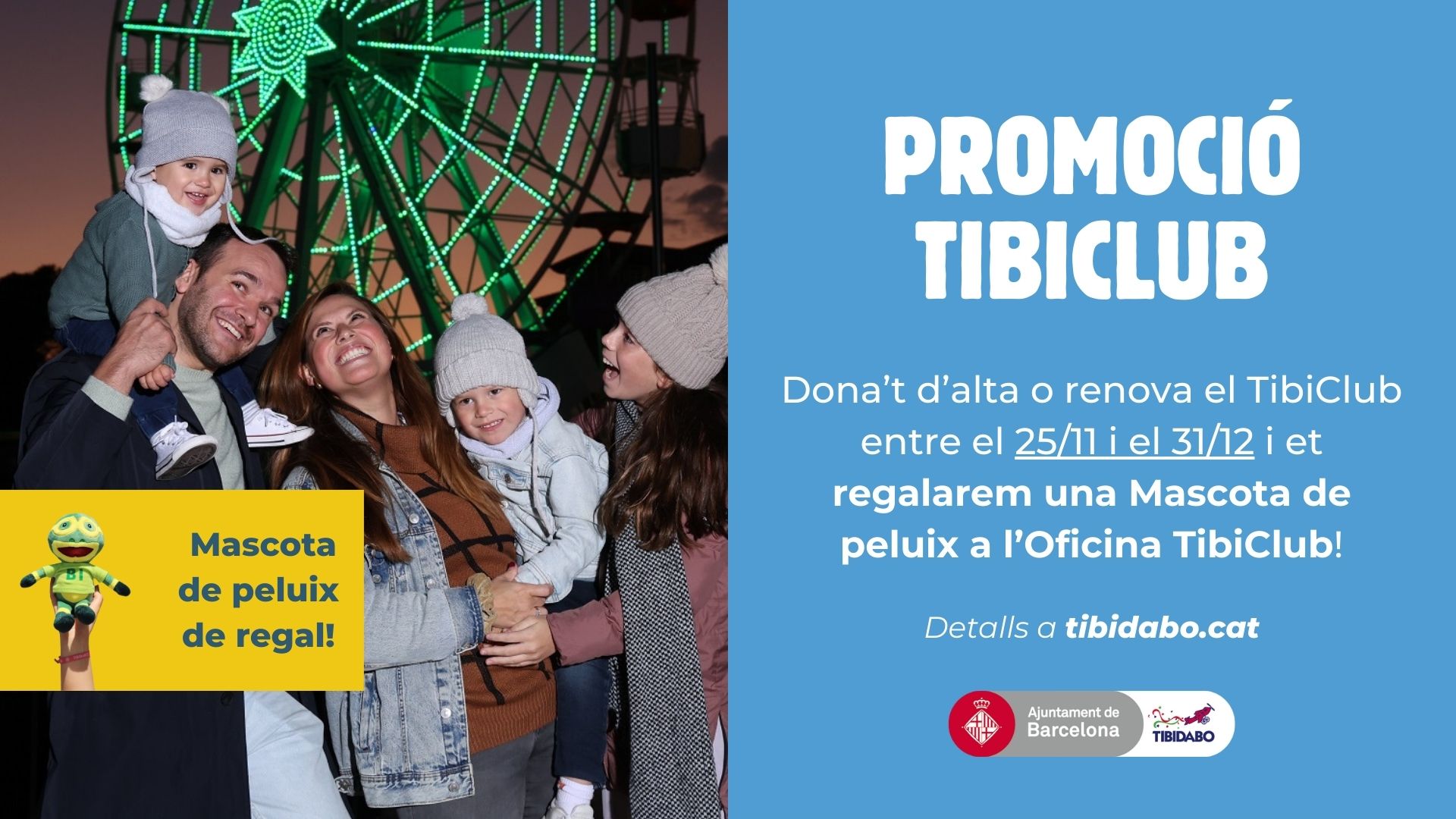 Tibidabo Barcelona Black Friday TibiClub