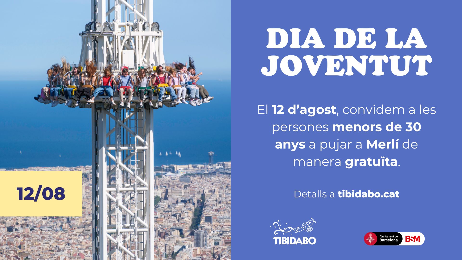 Tibidabo Dia de la Joventut Merlí Gratis
