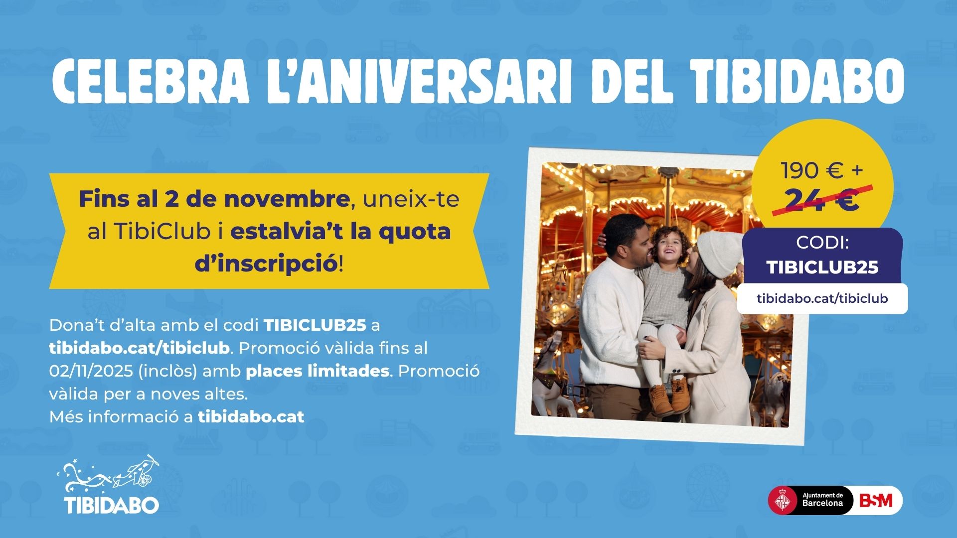Tibidabo Promocio TibiClub 2025