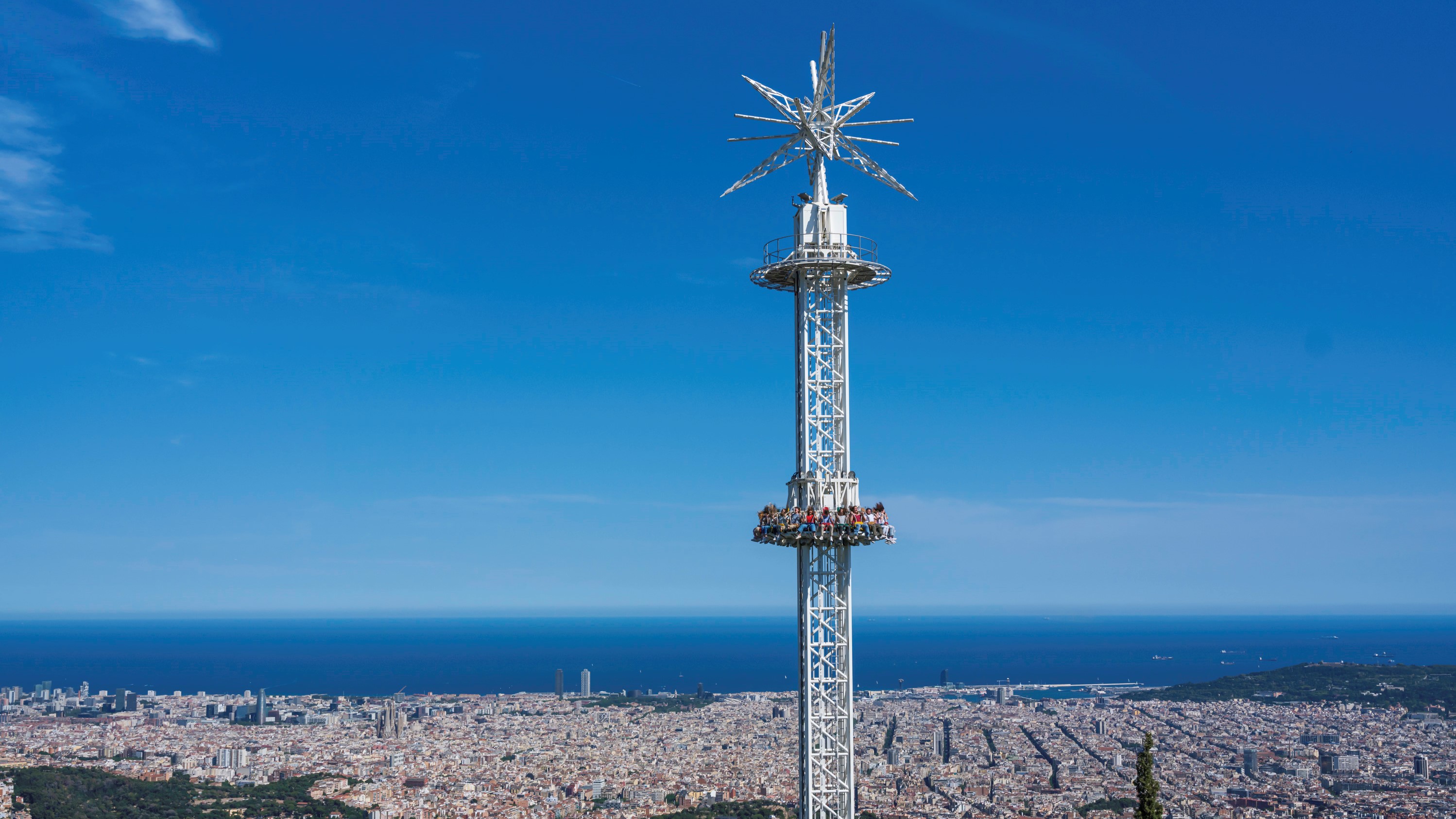 Tibidabo Merlí Caiguda Lliure Caída Libre Drop Tower