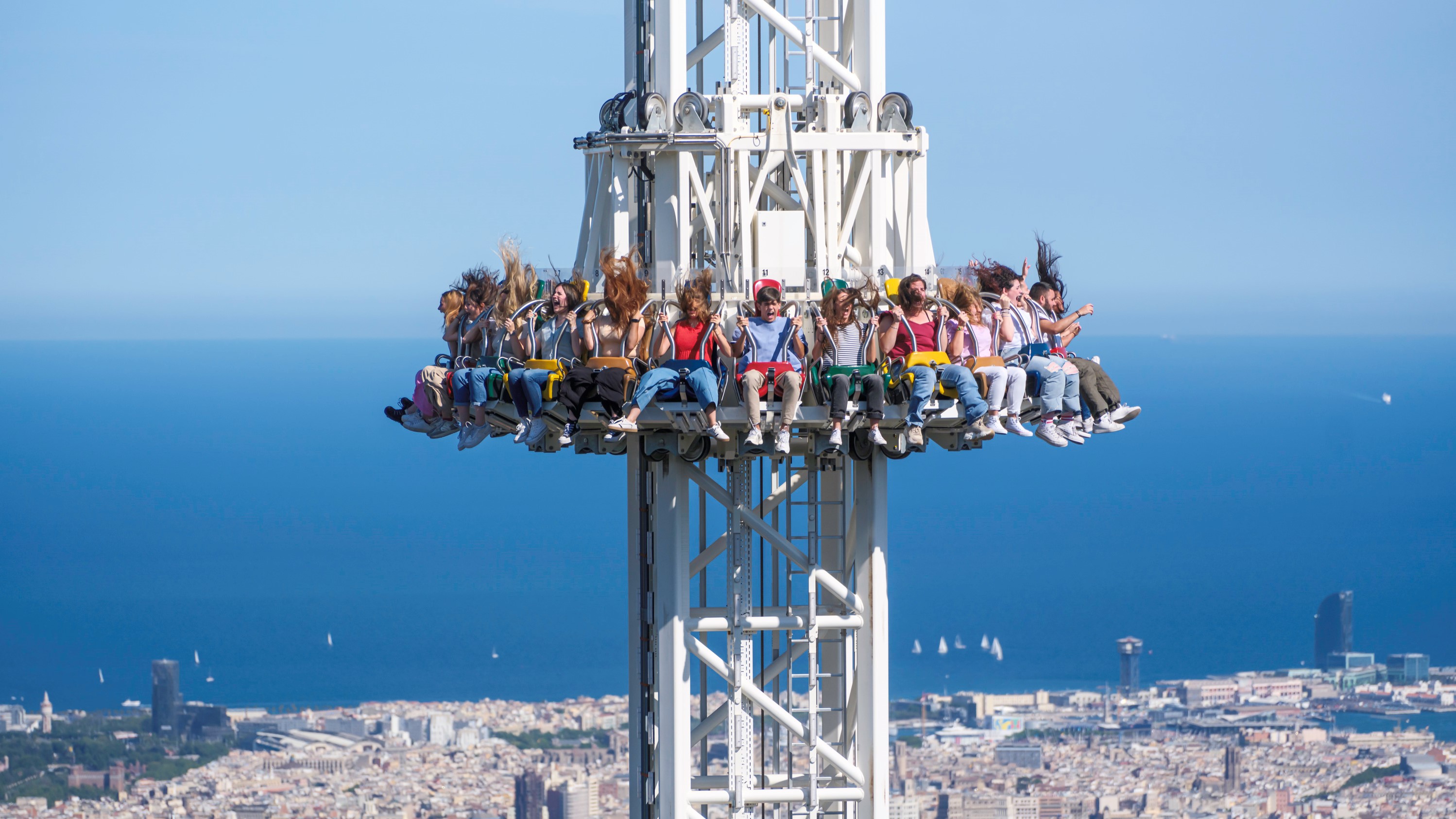 Tibidabo Merlí Caiguda Lliure Caída Libre Drop Tower