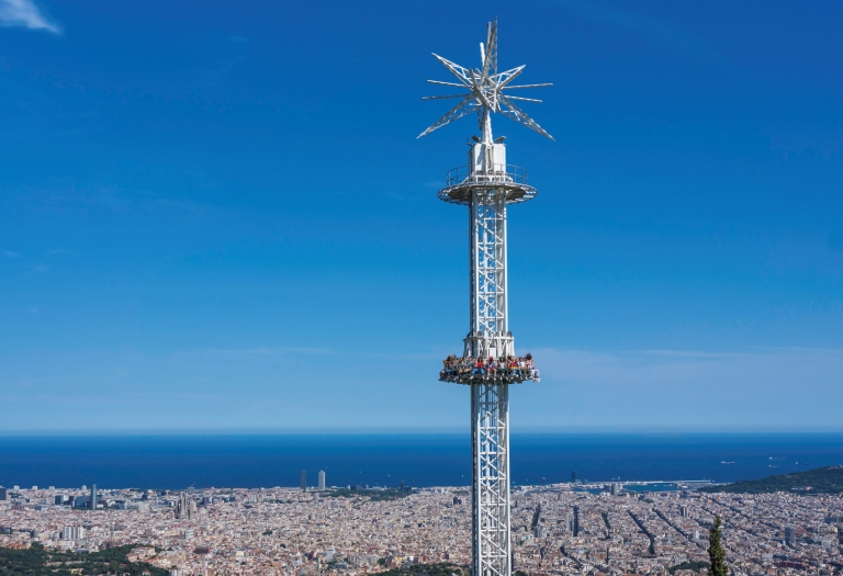 Tibidabo Merlí Caiguda Lliure Caída Libre Drop Tower